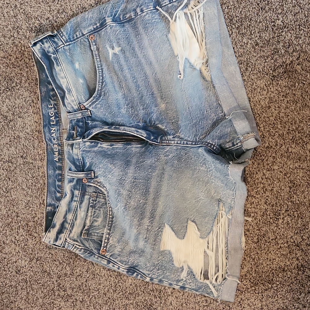 American eagle mom shorts high-waisted